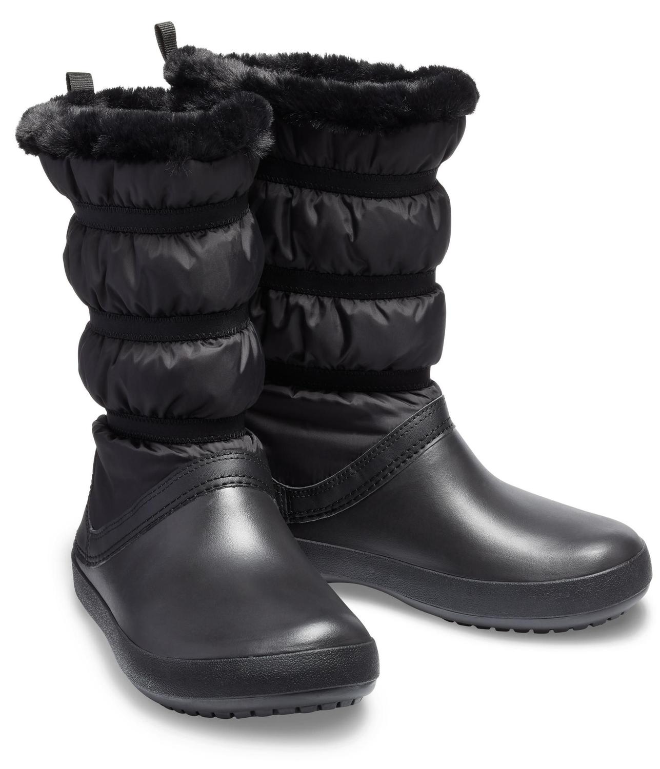 Bota crocs crocband winter boot w black/black - Bota Feminina - Magazine  Luiza