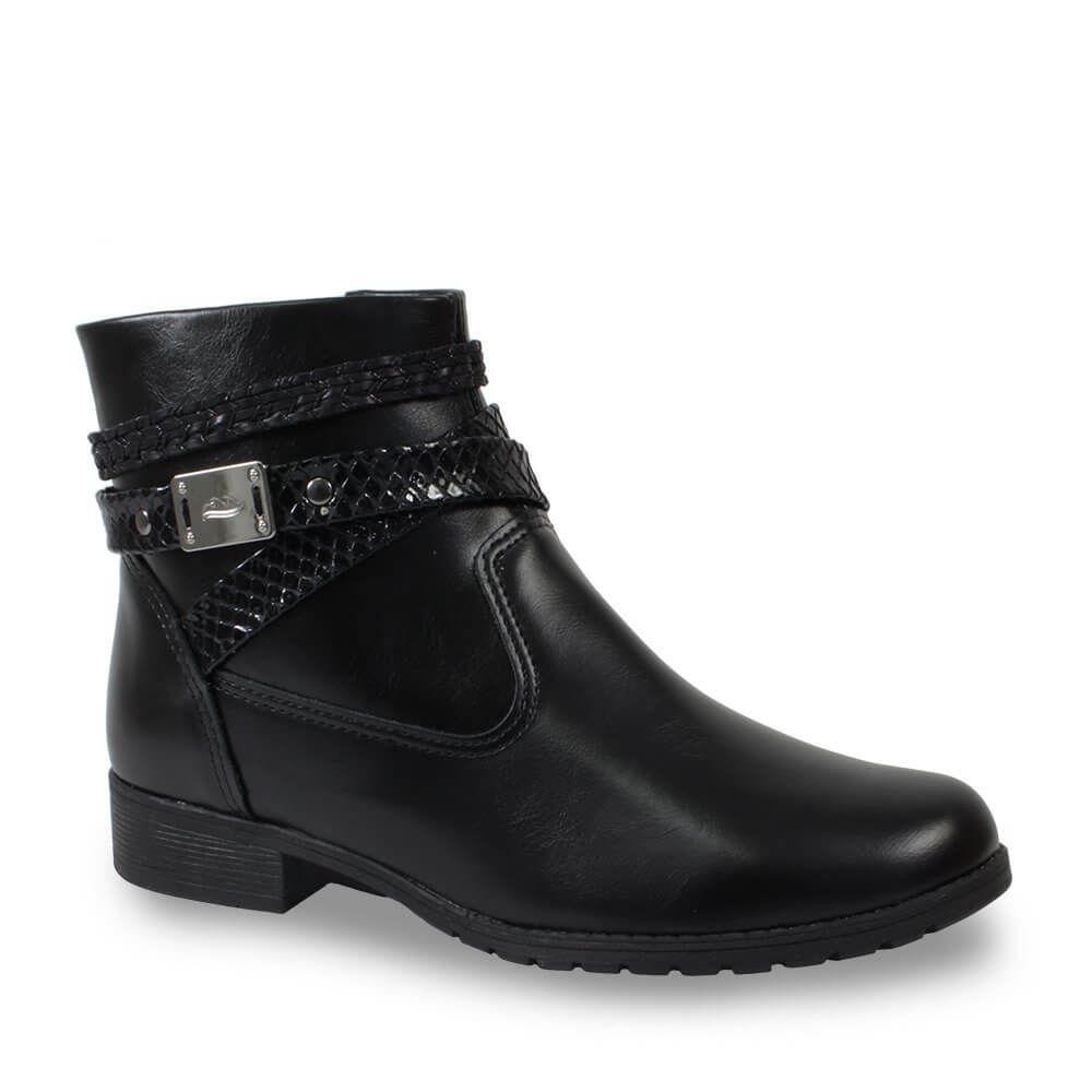 bota dakota tiras preta