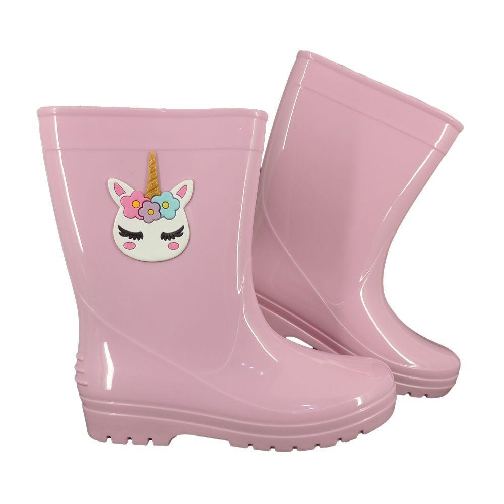 Bota de Borracha Galocha Infantil Menina Menino Impermeável Confort MG4022  - LB - Bota Infantil - Magazine Luiza