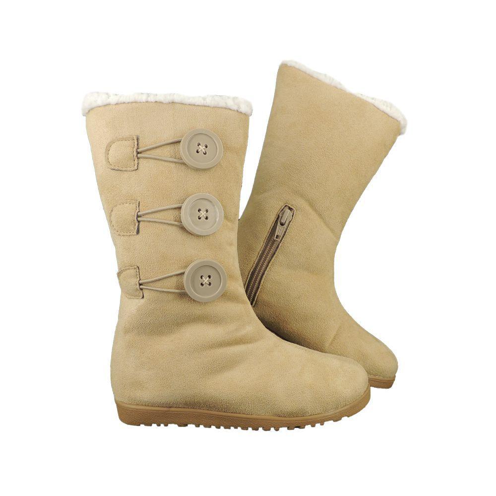 Bota de Pelo Infantil Menino ou Menina 100% Forrada Inverno Lã Neve MG860 -  LB - Bota Infantil - Magazine Luiza
