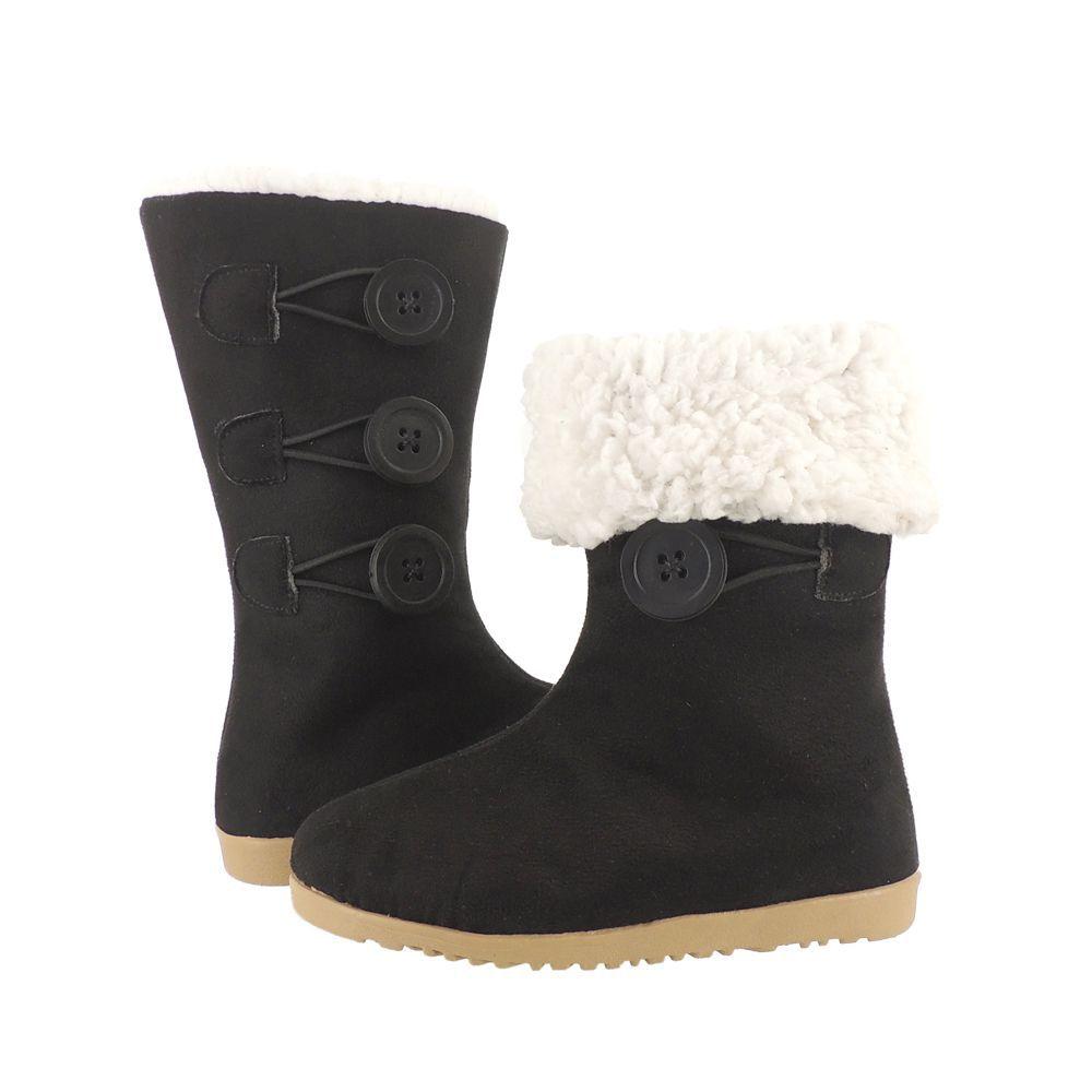 Bota de Pelo Infantil Menino ou Menina 100% Forrada Inverno Lã Neve A860 em  Promoção | Ofertas na Americanas