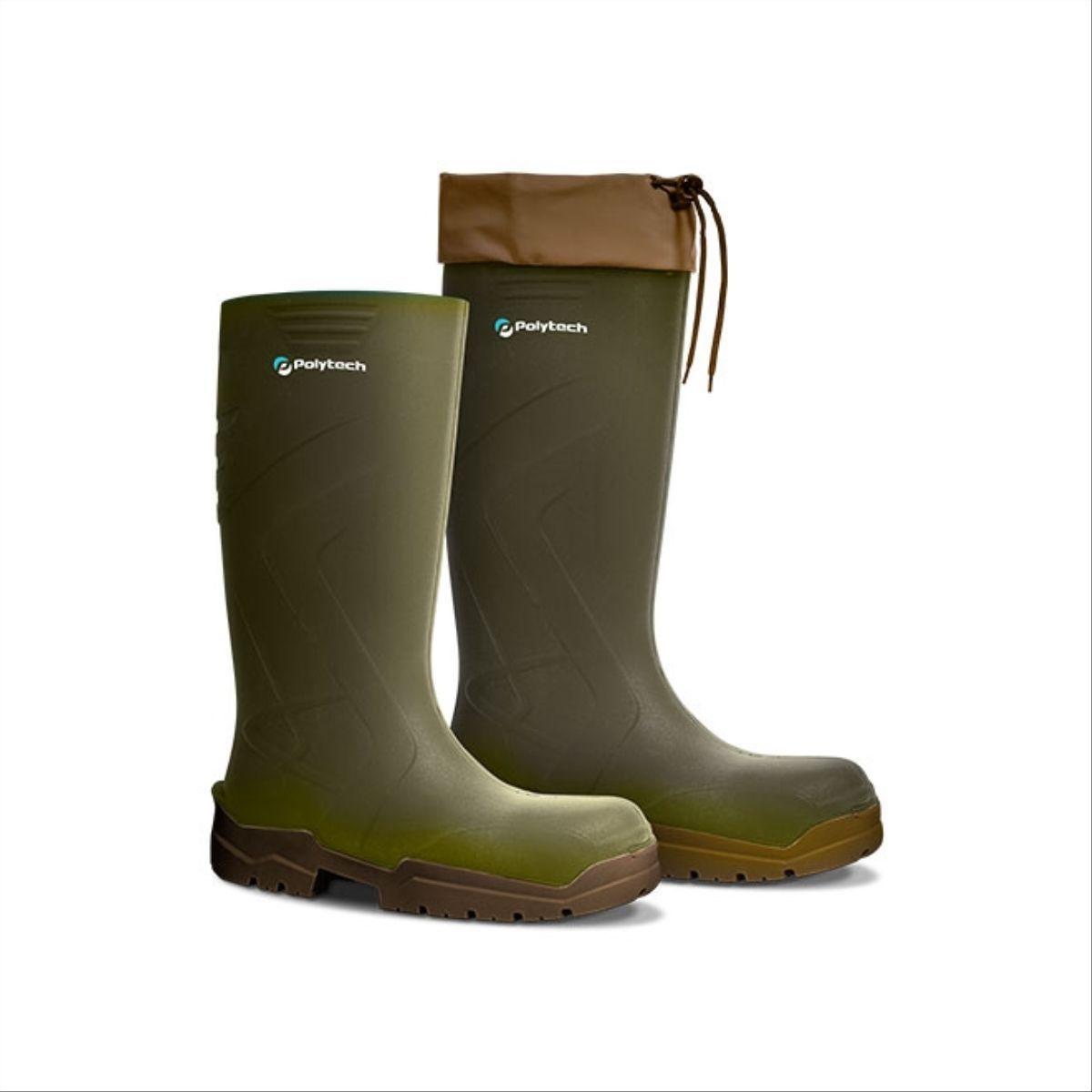 Bota de Pu Ecoboots Polytech Verde Com Solado Bege Acompanha Polaina CA  35047 - Outros Moda e Acessórios - Magazine Luiza