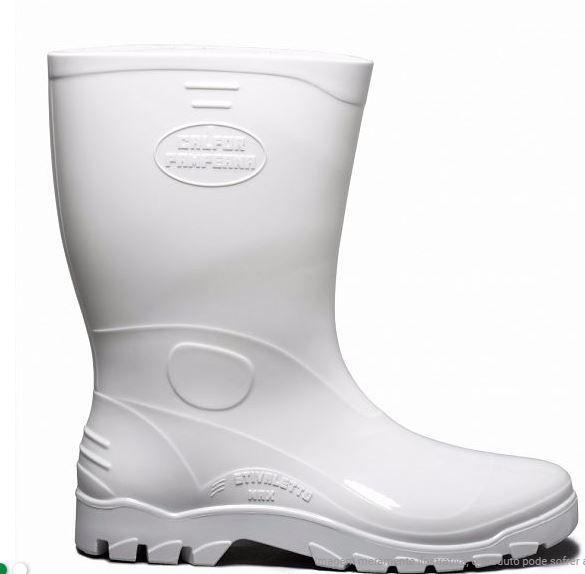 bota tipo galocha de borracha