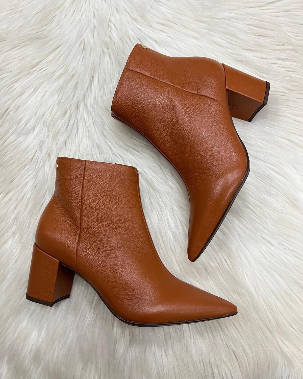 Sale bota de cano curto bico fino Free Shipping Black Friday