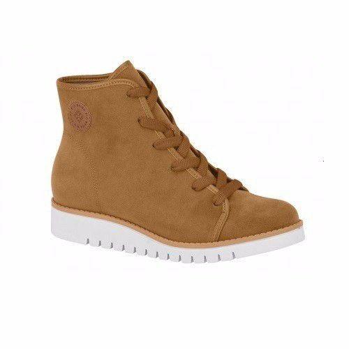 bota beira rio conforto camurça