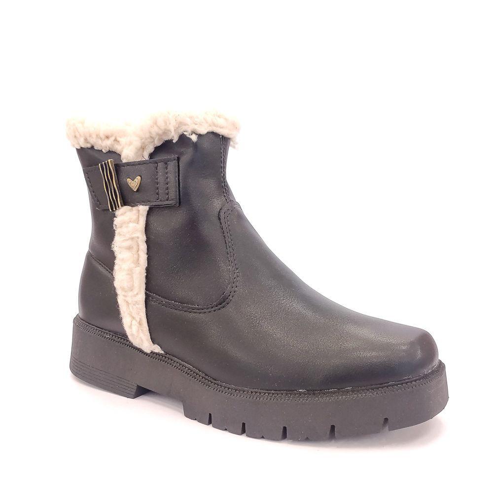 Bota Feminina Cano Curto com Pelinho por Dentro Mississipi Q4284 - Bota  Feminina - Magazine Luiza