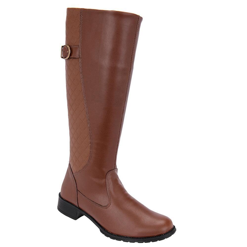 botas femininas montaria cano longo