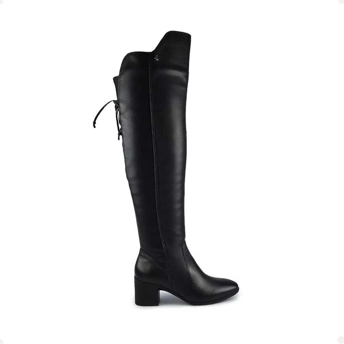 Bota Feminina Bota Salto Over The Knee Bota Over The Knee Cano