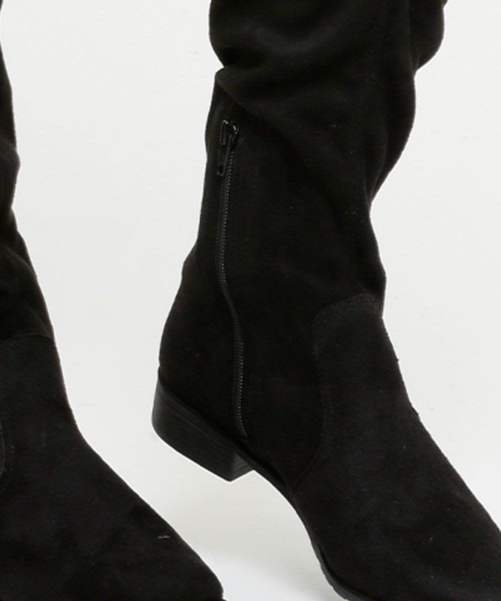 bota feminina over the knee renata mello