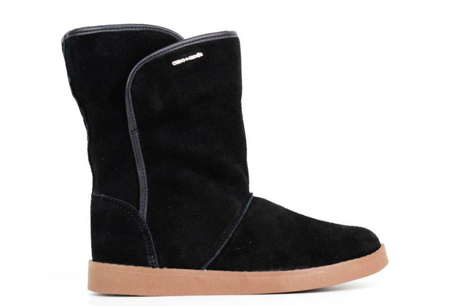 Bota feminina preto forrada com pelos cravo e canela 37 - Bota Feminina -  Magazine Luiza