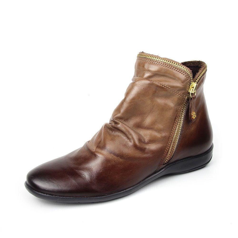 bota rasteira cano curto feminina