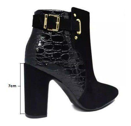 bota vizzano animal print