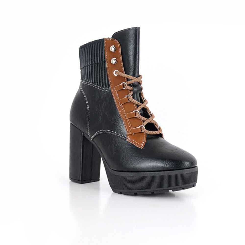Bota Feminina Vizzano Couro - Bota Feminina - Magazine Luiza