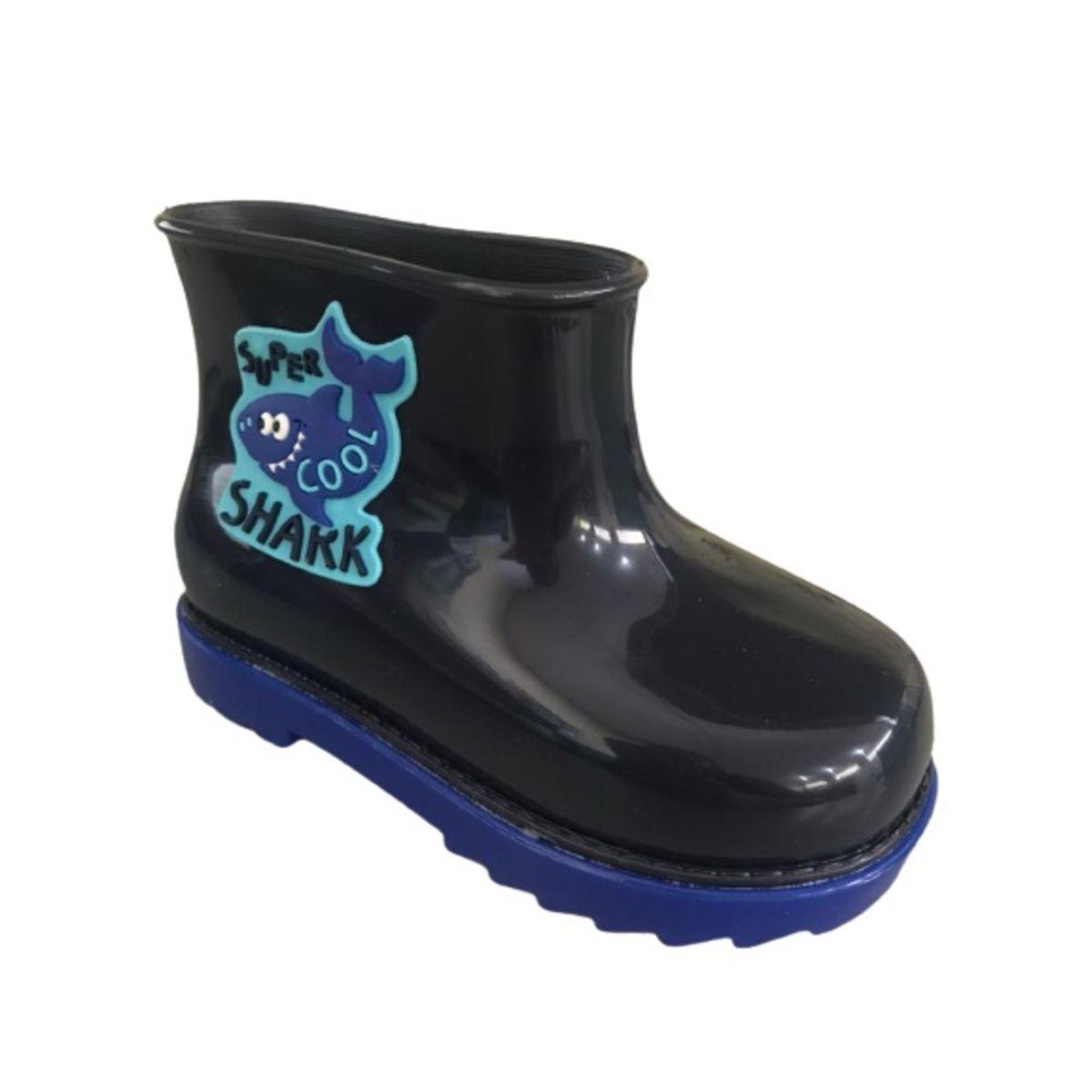 Bota Galocha Casual Infantil Menino Borracha Duocolor Shark Mar E Cor  341-0003 - Bota Infantil - Magazine Luiza