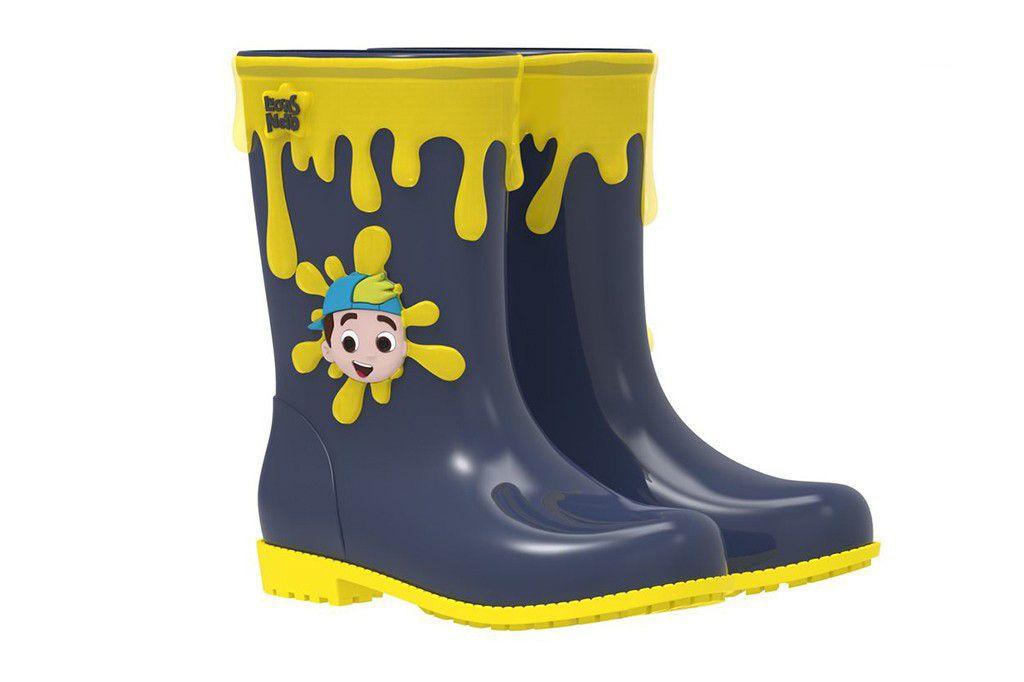 Bota Galocha Luccas Neto Azul - Galocha Infantil - Magazine Luiza
