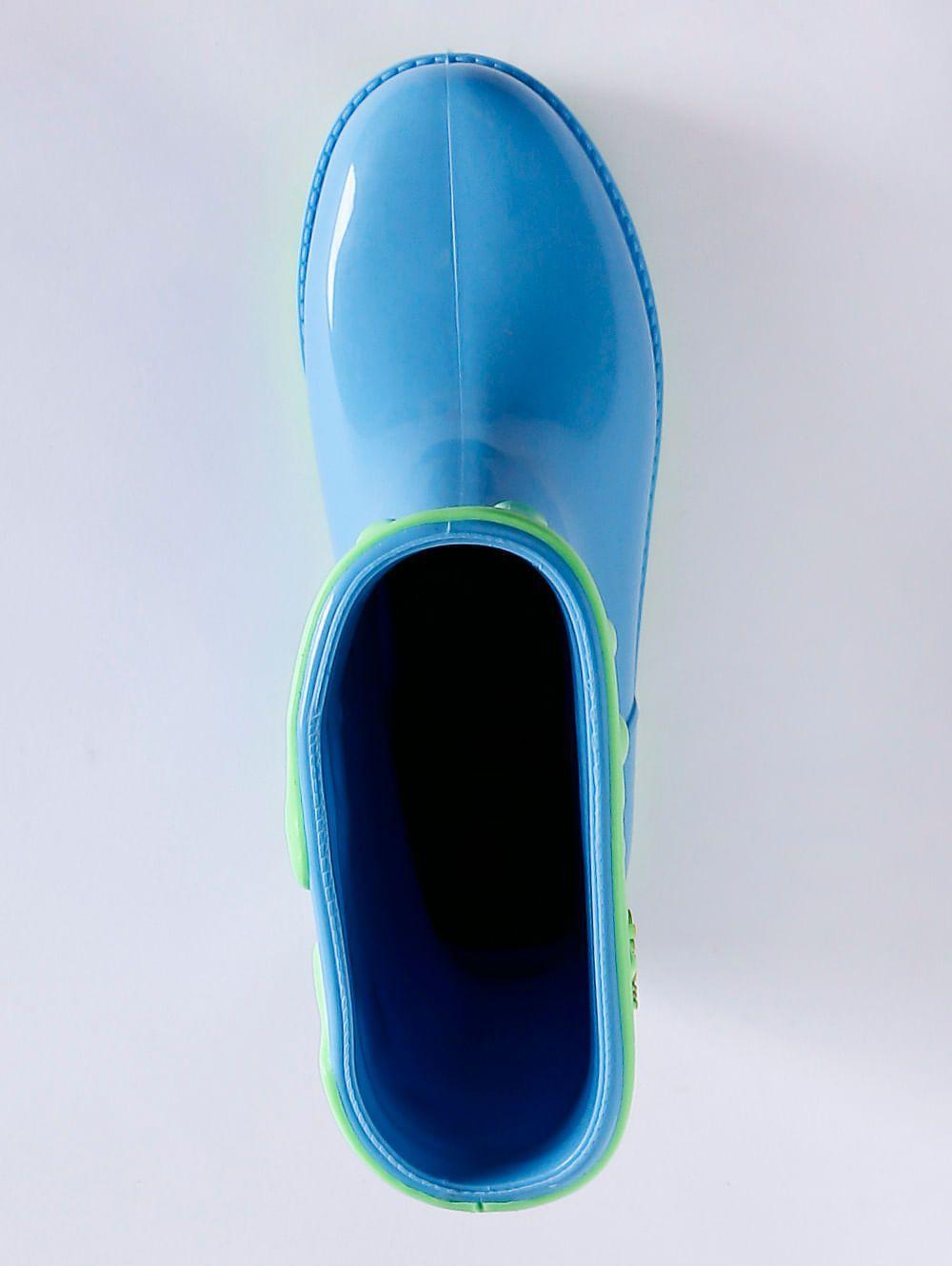 Bota Galocha Luccas Neto Infantil para Menino - Azul/verde - Lucas neto -  Bota Infantil - Magazine Luiza