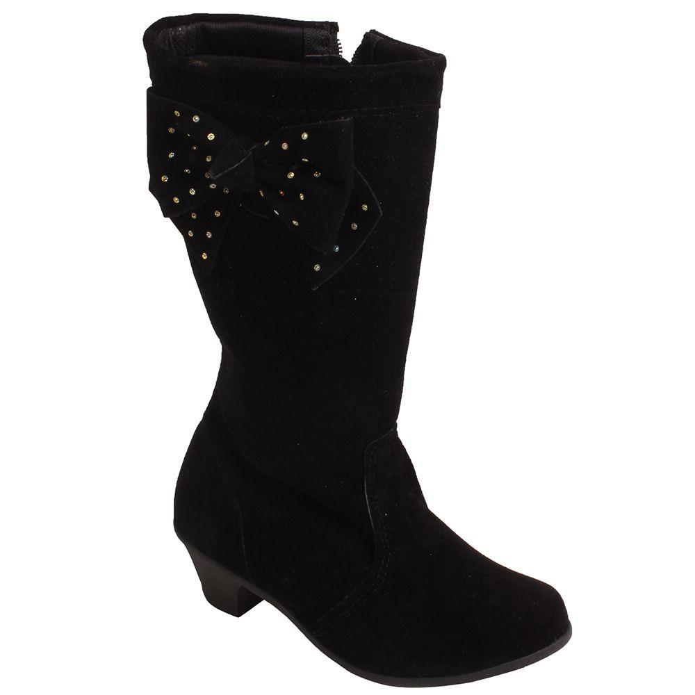 bota infantil feminina com salto