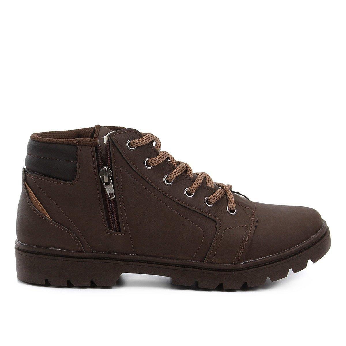 bota infantil coturno kurz tratorada masculina