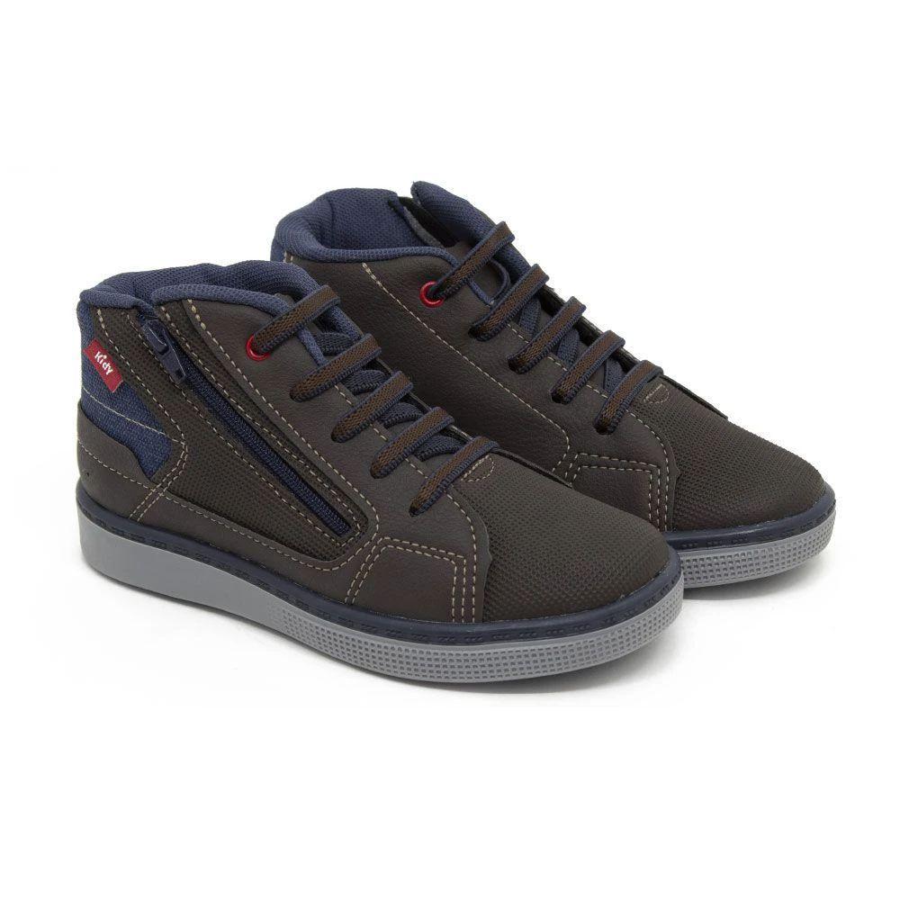 bota infantil kidy marrom