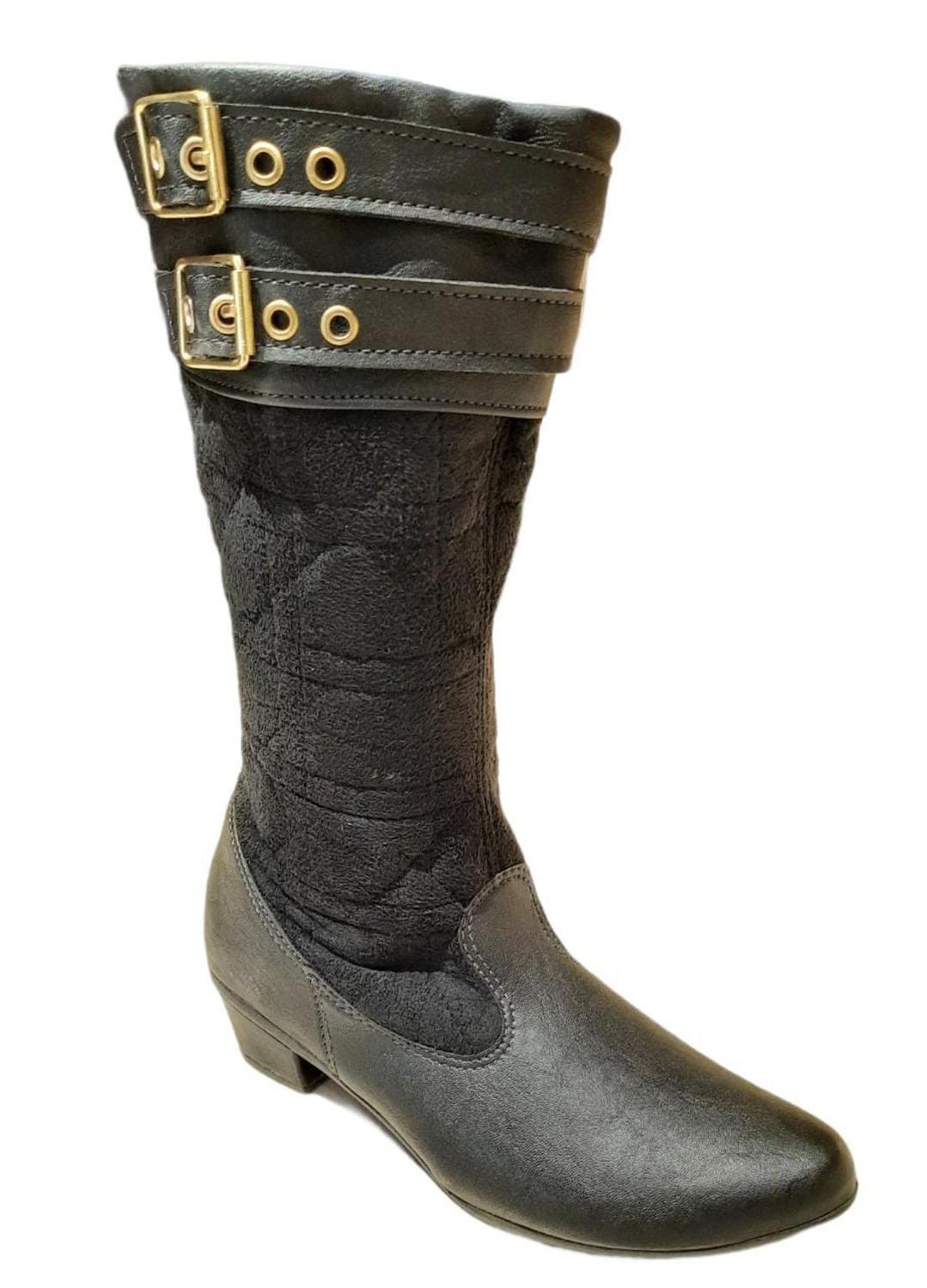 Bota Infantil Montaria com Salto LueLua 731 - Cor: Preto - Tamanho: 33 -  Moda Infantil - Magazine Luiza