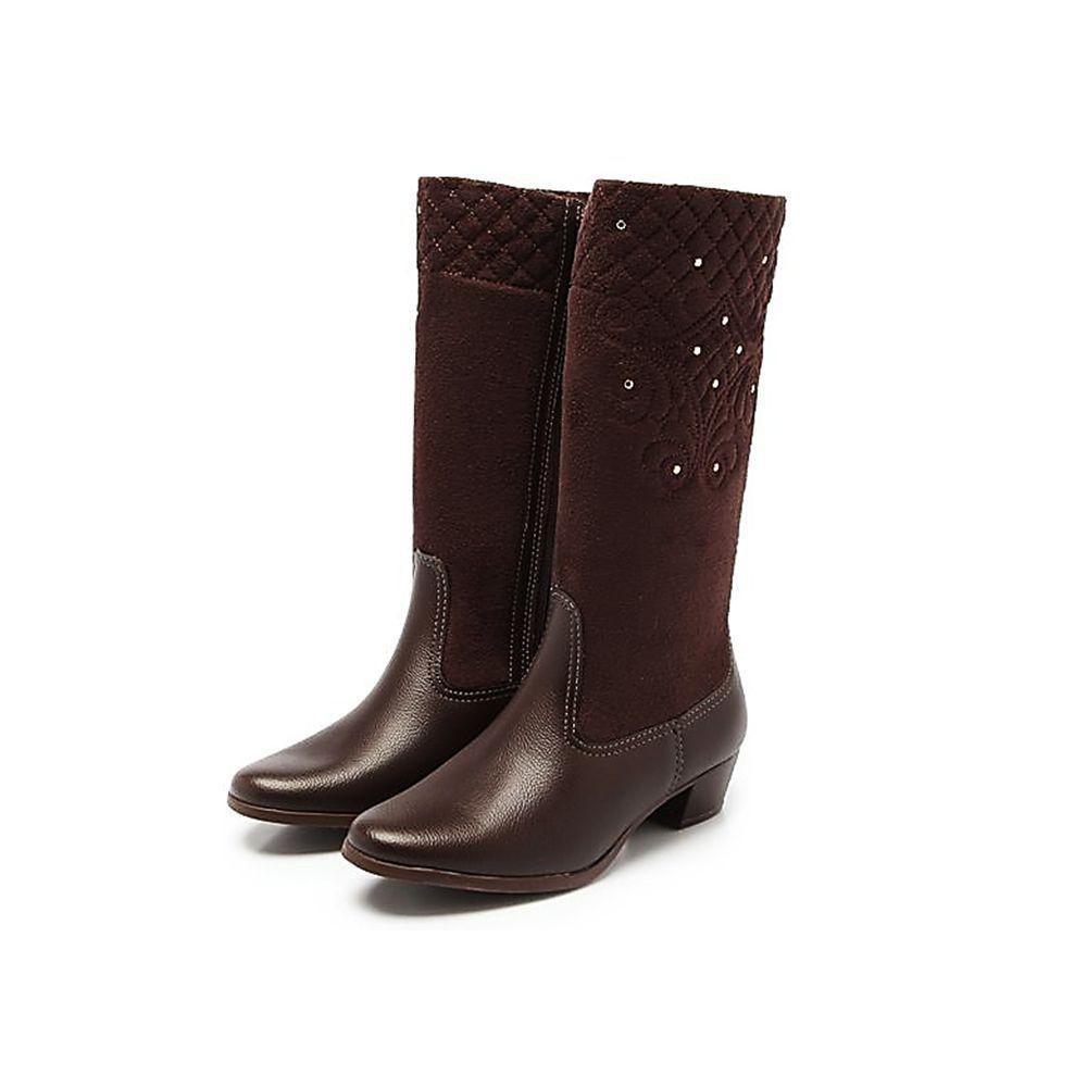 bota infantil pampili marrom