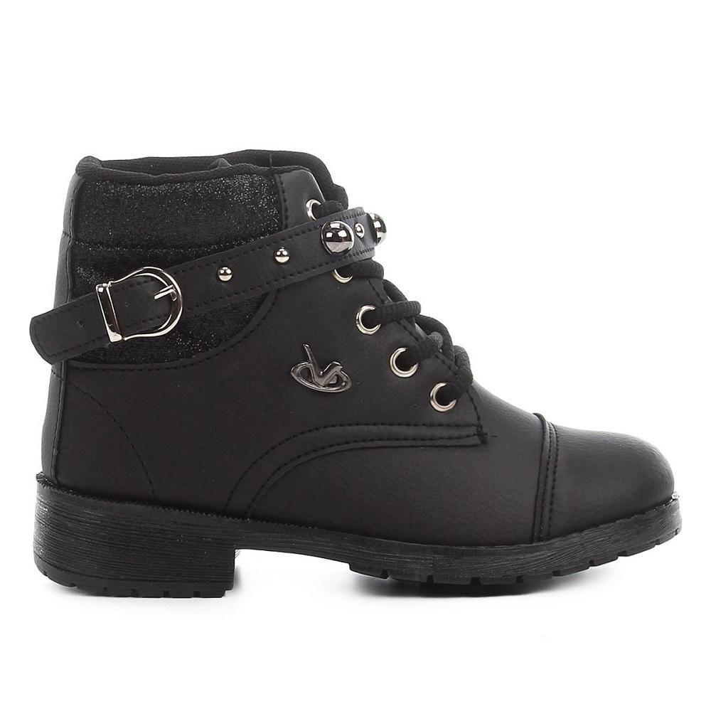 Bota Juvenil Via Vip Preta com Detalhes em Glitter VV5129 - Outros Moda e  Acessórios - Magazine Luiza