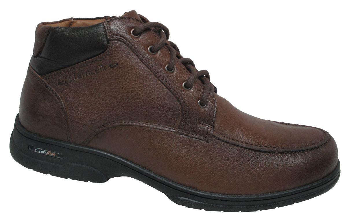 Bota Masculina Couro Confortável Ferricelli FRE51615 - Bota Masculina -  Magazine Luiza