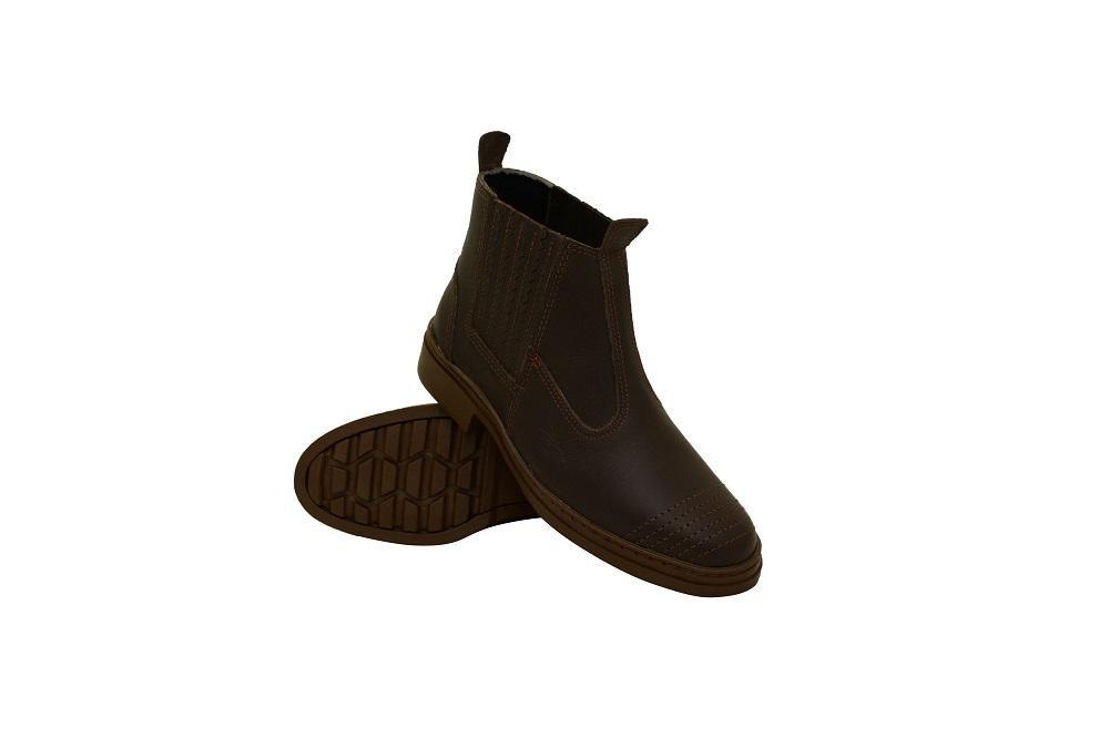 bota cano curto elastico