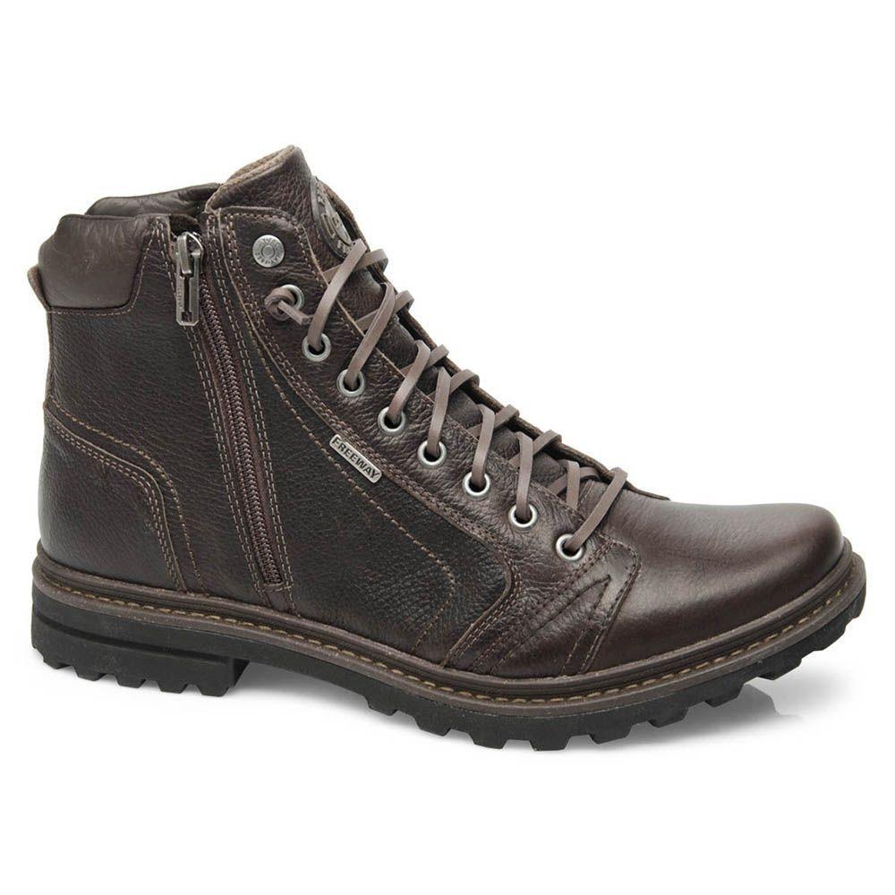 Bota Masculina Freeway Absolut1 Texas Capuccino Couro 3201 - Outros Moda e Acessórios - Magazine Luiza