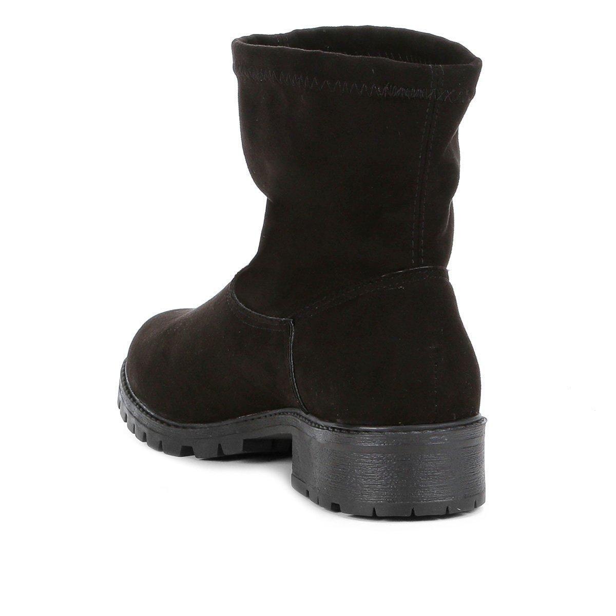 bota cano curto drezzup tratorada feminina