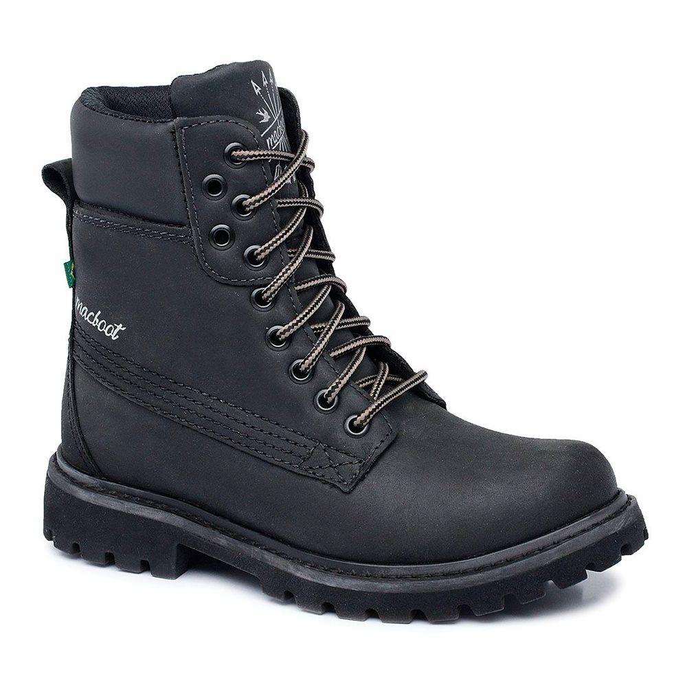 bota militar cano alto