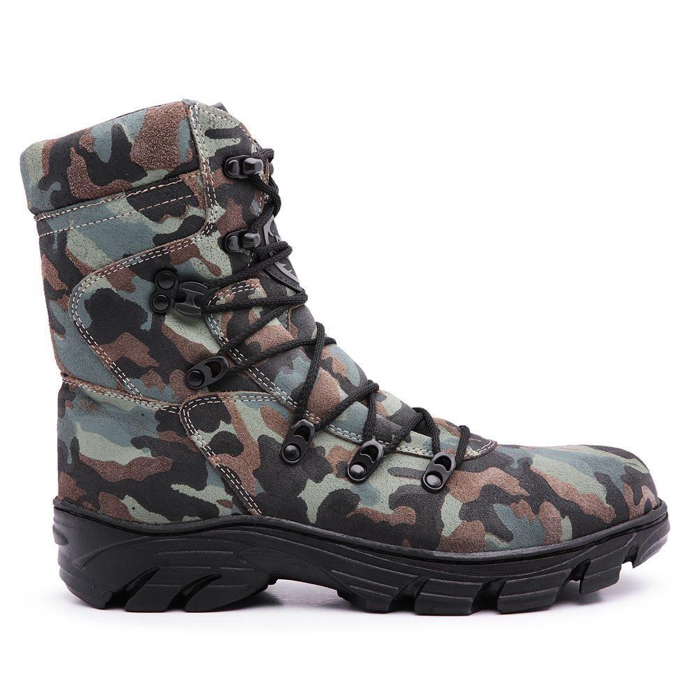 bota militar camuflada