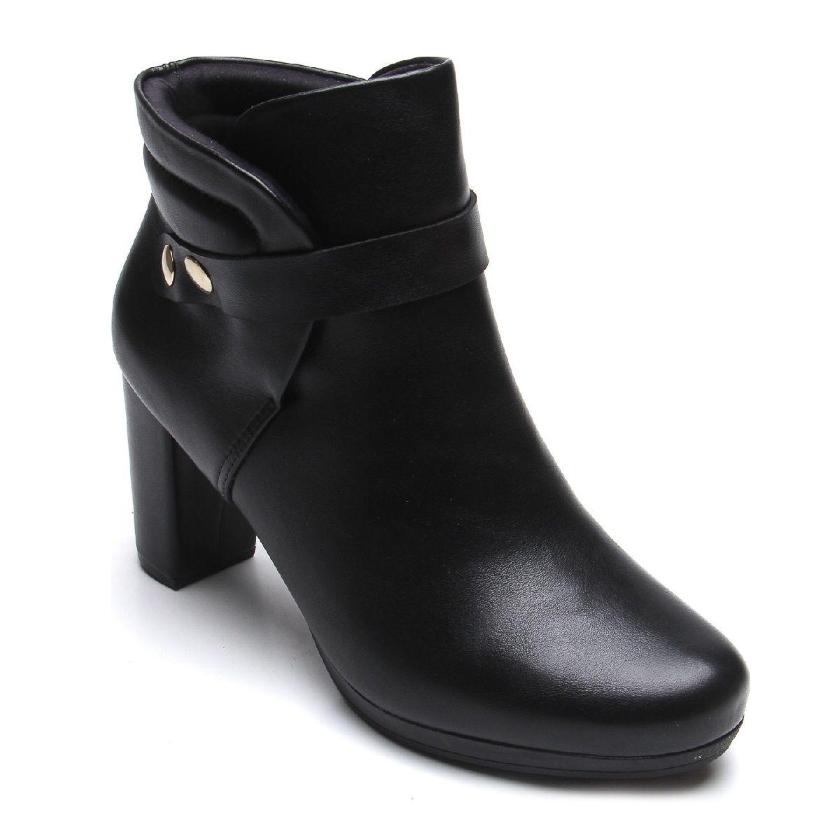 bota modare cano curto marrom