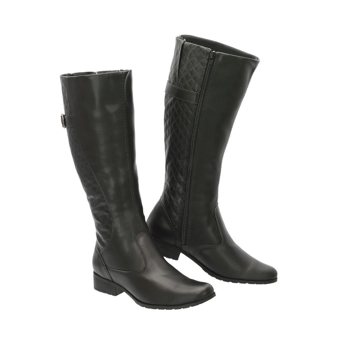 bota montaria feminina cano longo com fivela khaata