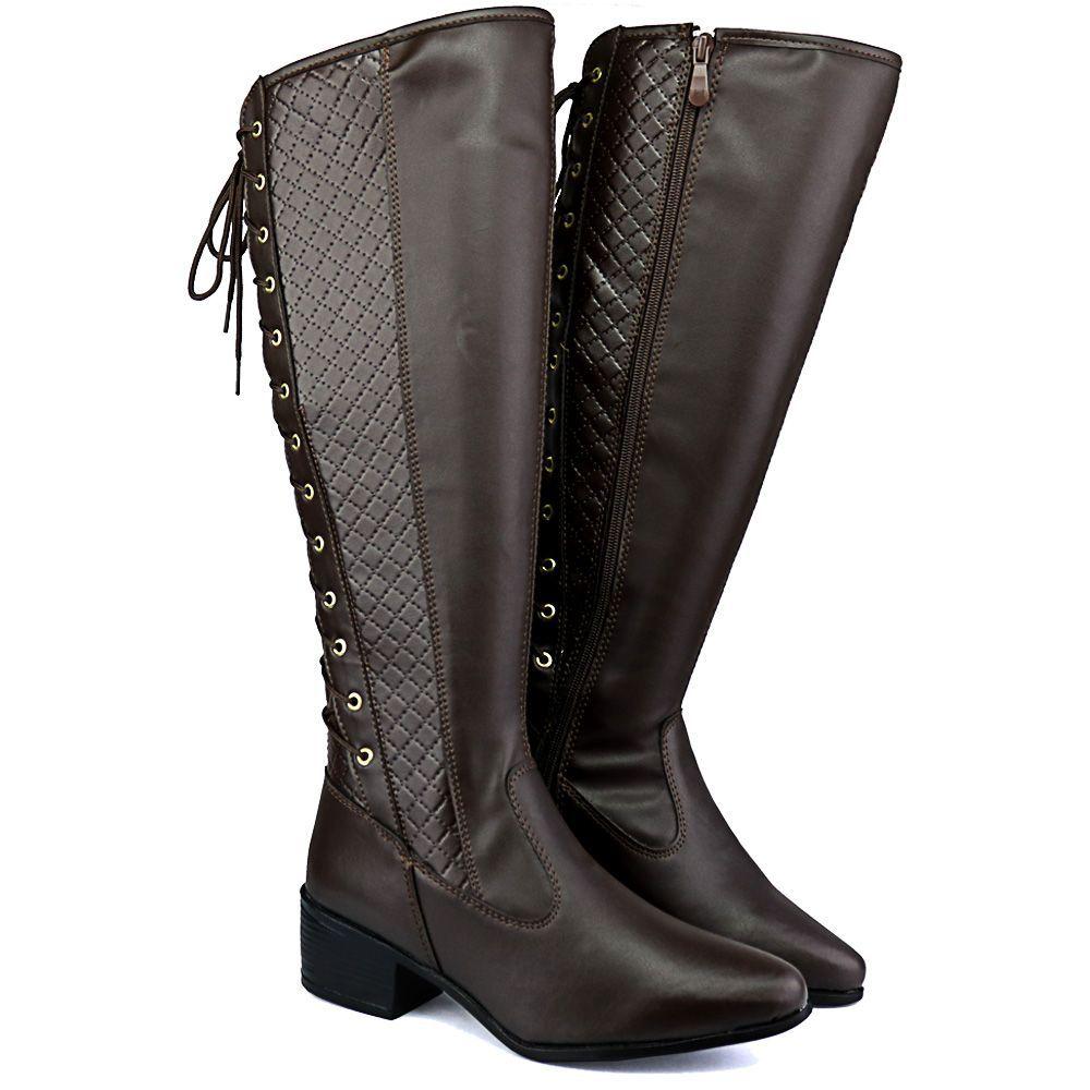 fotos de botas cano longo
