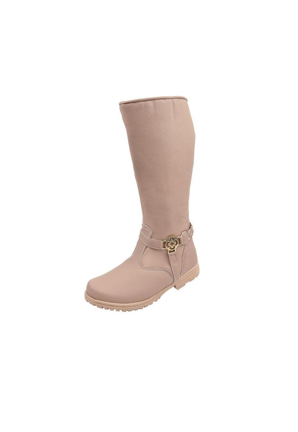 bota nude cano alto
