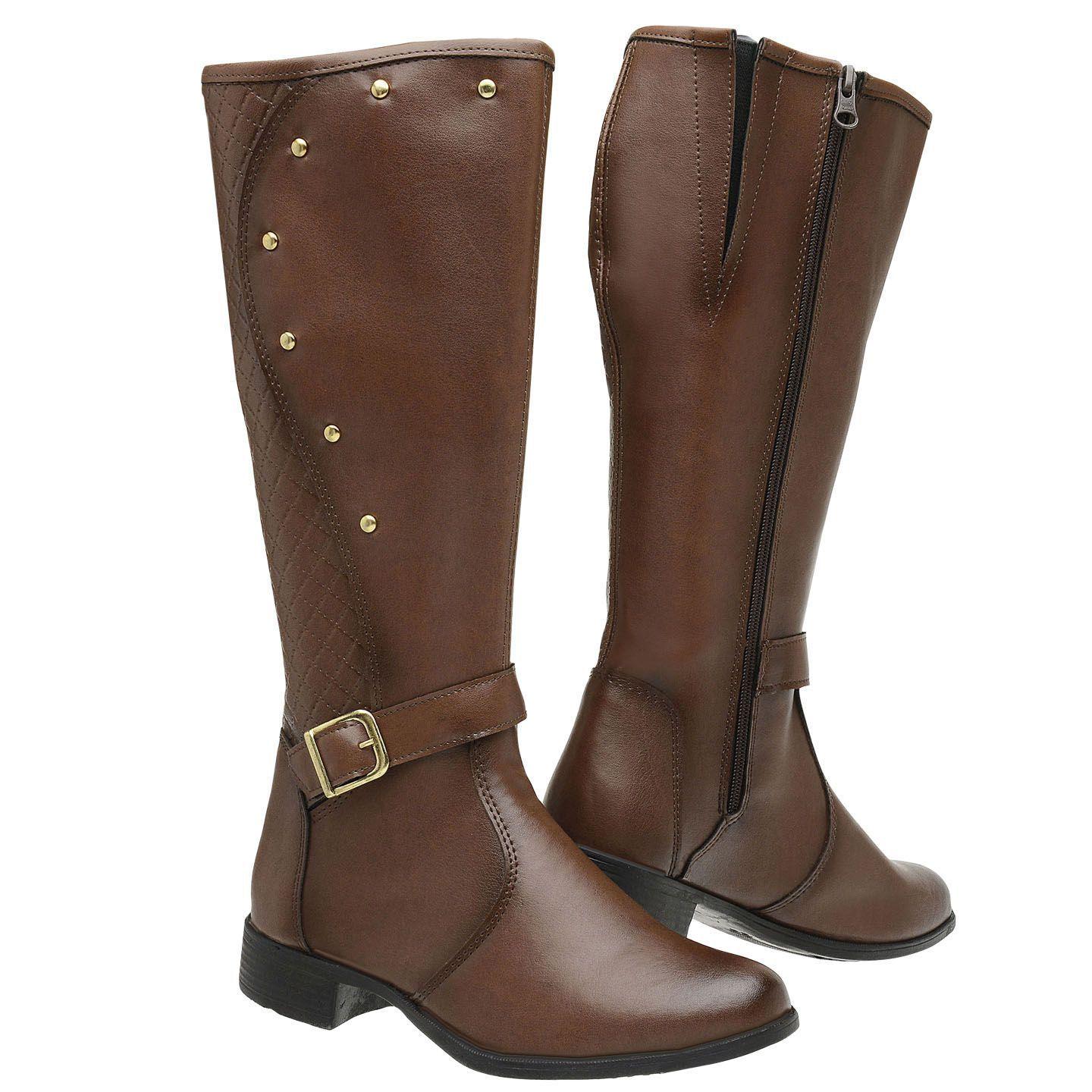 bota montaria marron