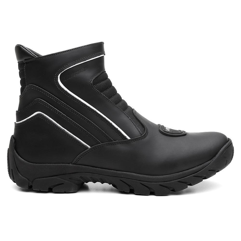bota motoqueiro masculina venetto em couro