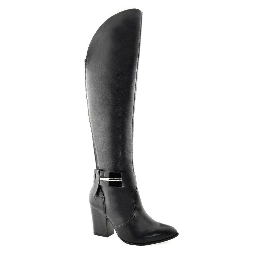 bota over the knee elastico