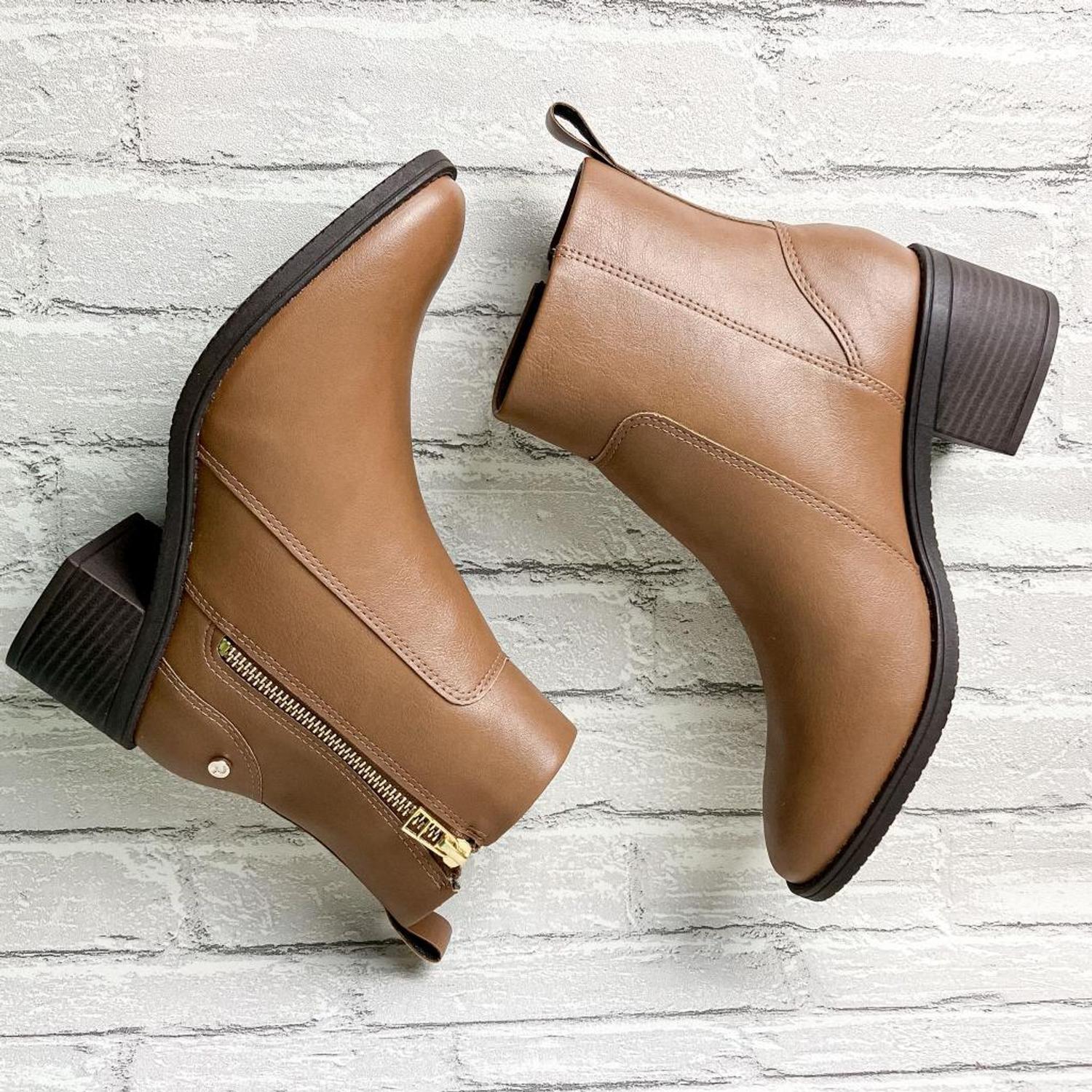 Bota Ramarim Bota Cano Curto Ankle Boot Bota Cano Curto Ramarim