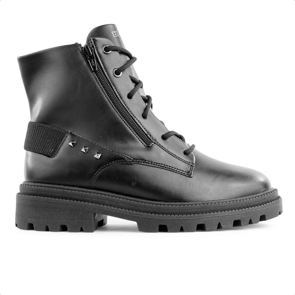 Bota Ramarim Coturno Tratorada Ziper Feminina Bota Feminina