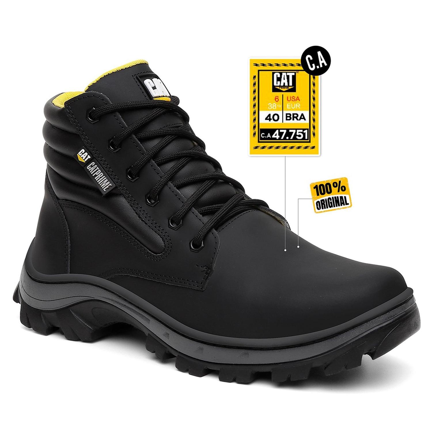 Couro Legítimo Mercadolivre Botas Caterpillar Couro Legítimo