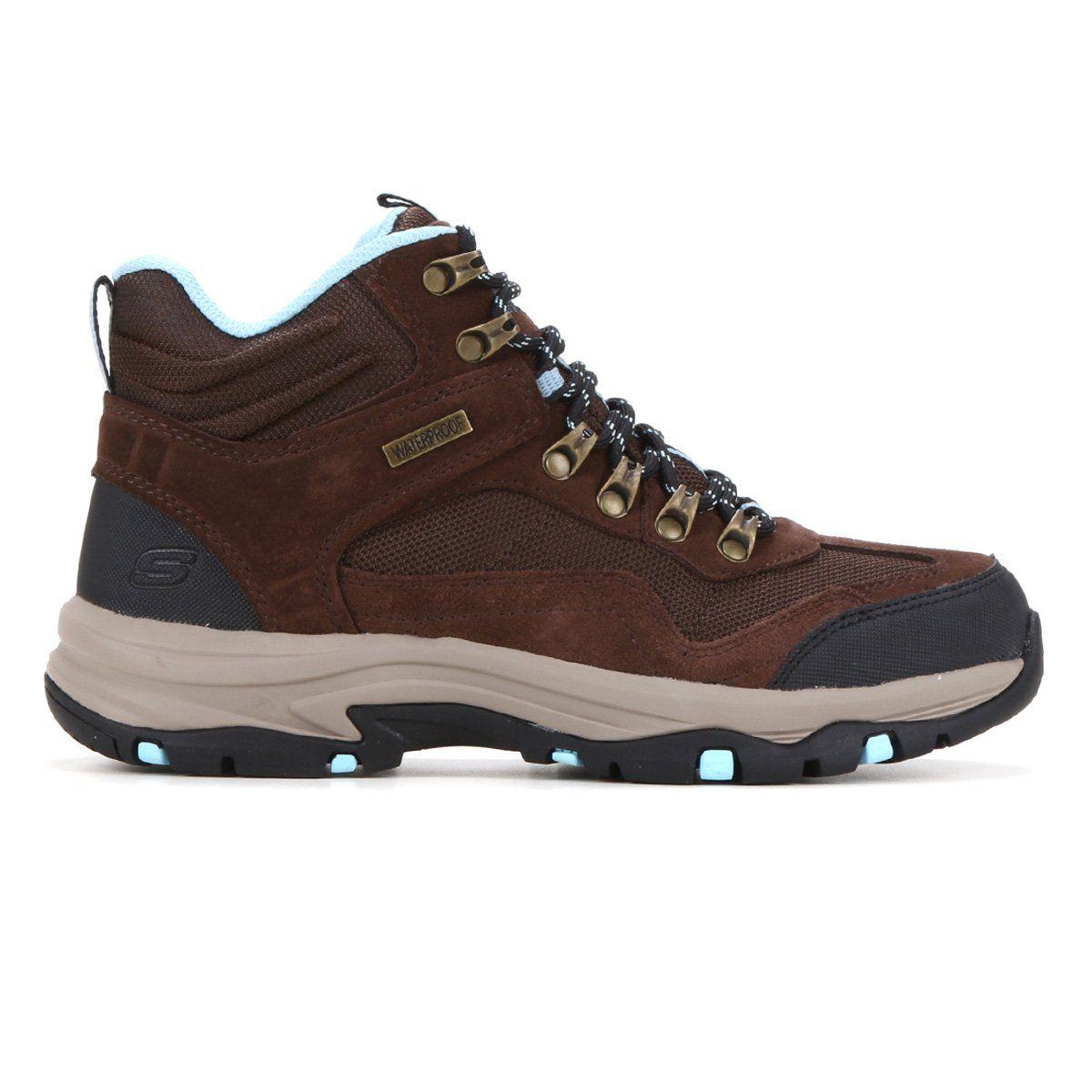 Skechers Bota Impermeavel Trilha Feminina Bota Trilha Skechers