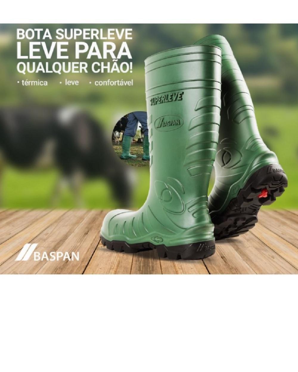 Bota Superleve Baspan Cano Longo Bota Superleve Naútica Baspan