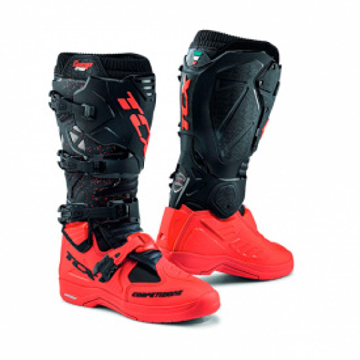 Bota TCX Comp Evo 2 Michelin Preta e Vermelha - Outros Moda e Acessórios -  Magazine Luiza