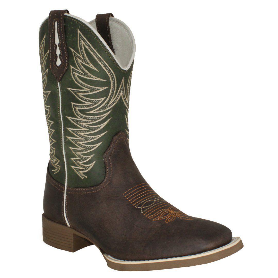 bota masculina verde musgo