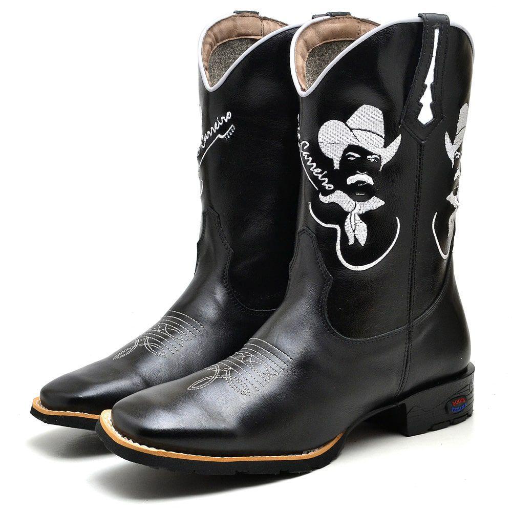 bota texana tião carreiro