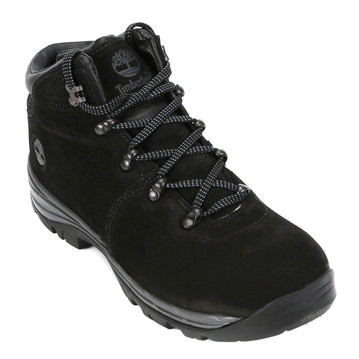 Clearance bota preta timberland masculina Sale