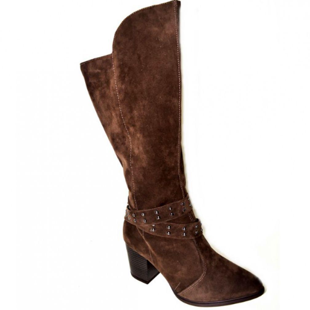 bota vizzano cano longo camurça