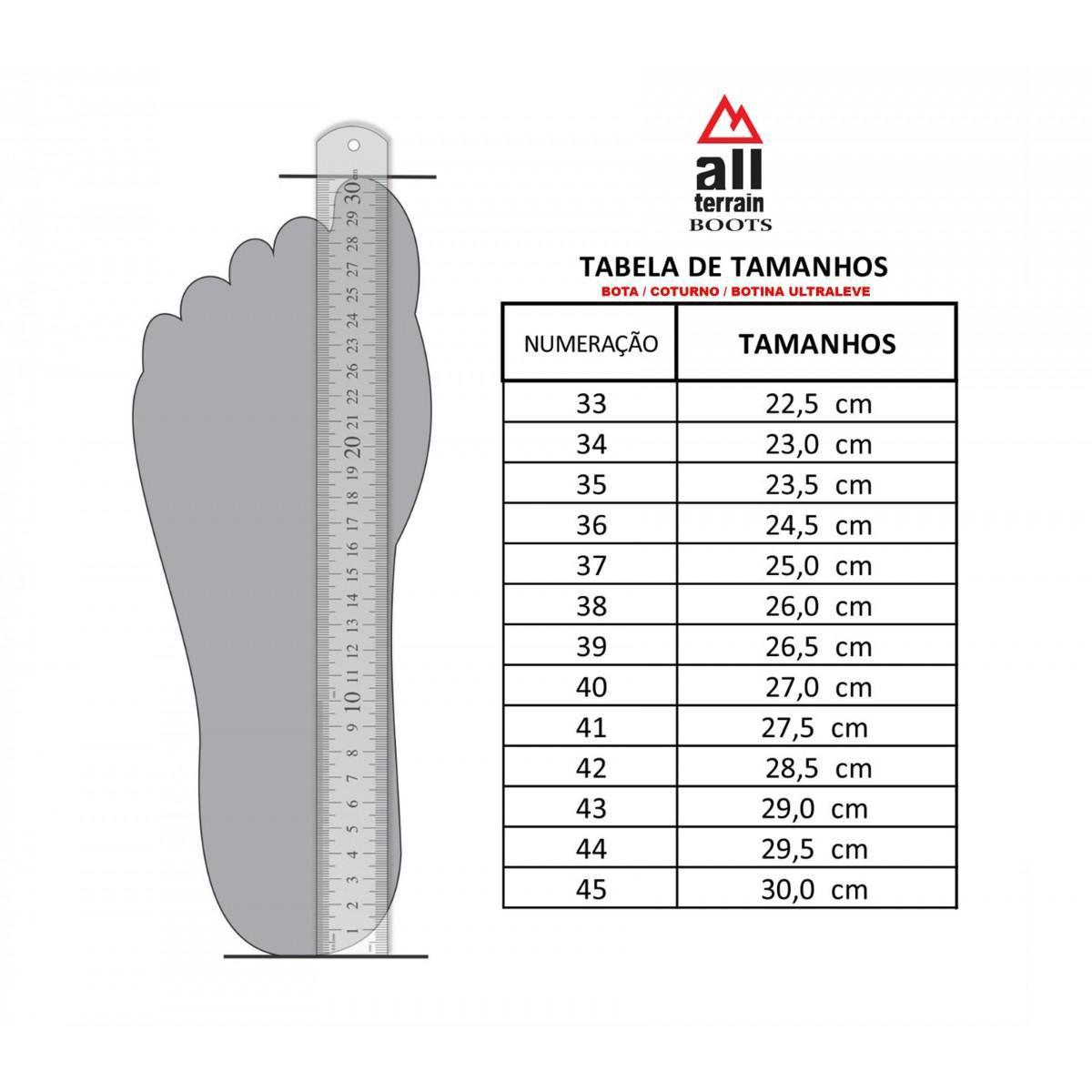 botina all terrain feminina